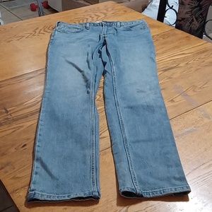 EVERLANE MEN'S Jeans Denim 32 x 34 New Casual Work FADED BLUE SLIM FIT